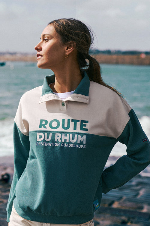 Sweat col camionneur - coton - Armor-lux - 1
