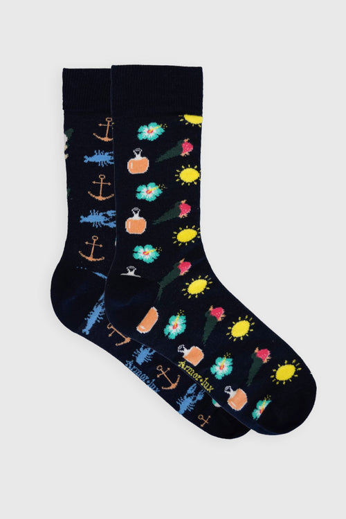 Mismatched socks - cotton - Armor-lux - 1