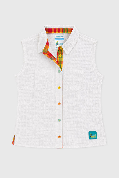 Sleeveless Blouse - cotton - Armor-lux - 2