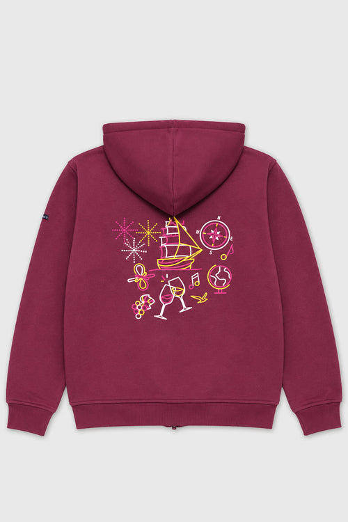Zip-up hoodie - Voiles & Vignobles - Armor-lux - 2