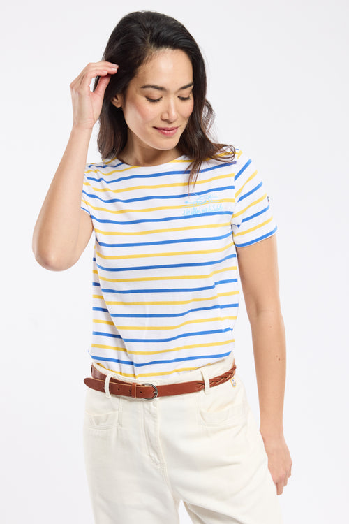 Marinière Un violon sur le sable - coton léger - Armor-lux - 1