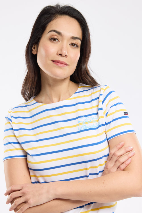 Marinière Un violon sur le sable - coton léger - Armor-lux - 2