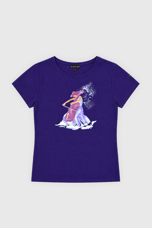 T-shirt - Un Violon sur le Sable - Armor-lux - 1