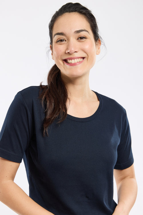 T-shirt uni - coton léger - Armor-lux - 2